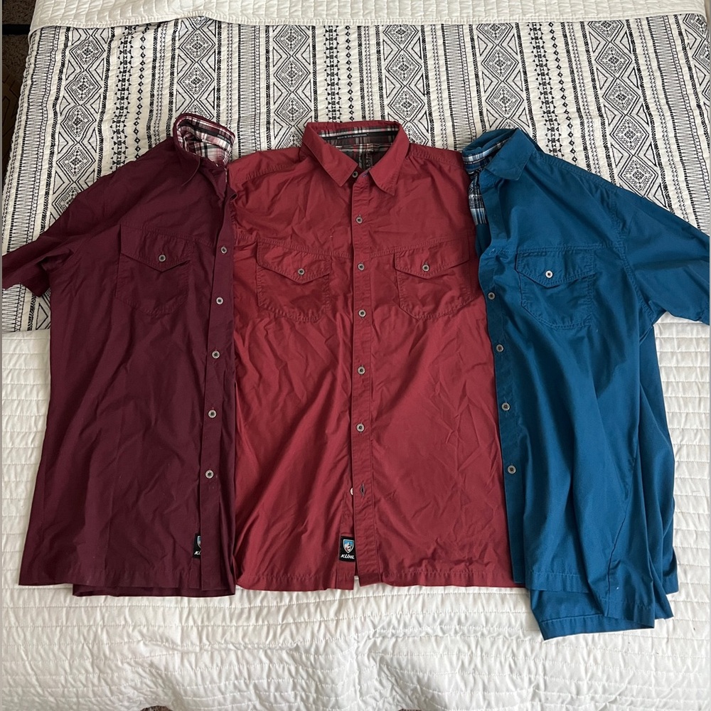 3 Kuhl Eluxur button downs